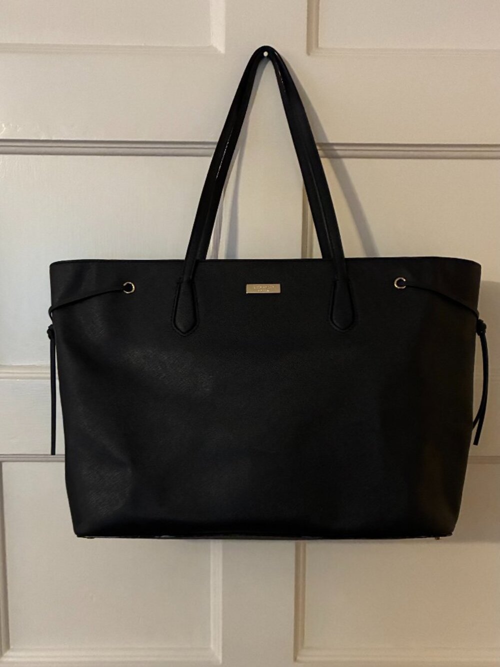 Kate Spade Tote-Black Leather